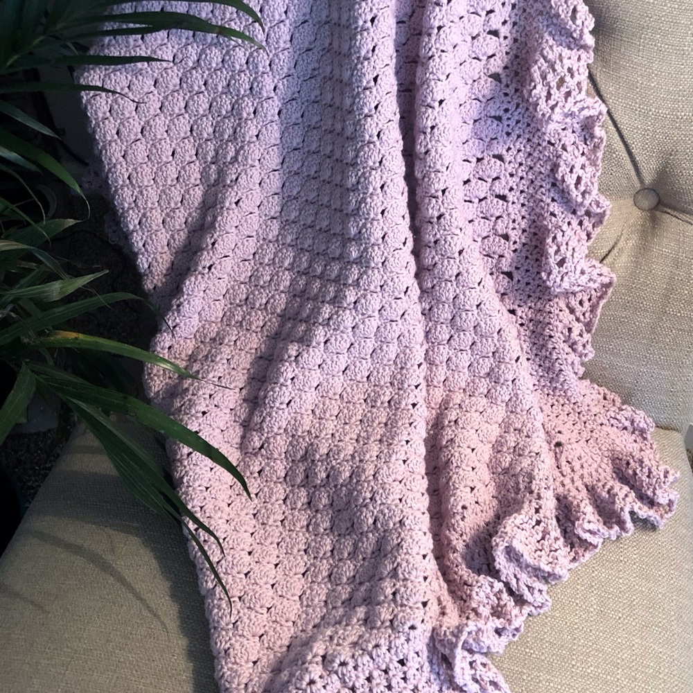 Handmade Crochet Baby soft blanket